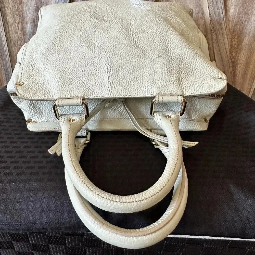 Gherardini 1885 Firenze Italian Pebbled Leather Tote Bag
